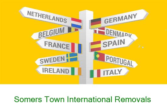 Somers Town international removal company
